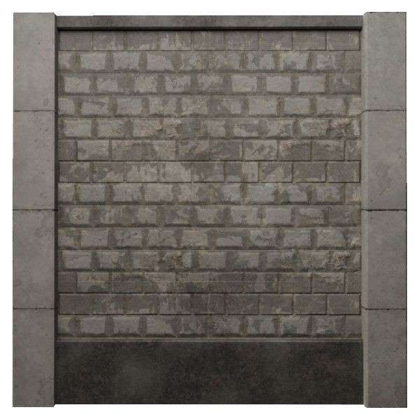 Wall PBR Texture Pack 3D Model – High-Quality Textures for Game Design - View 14