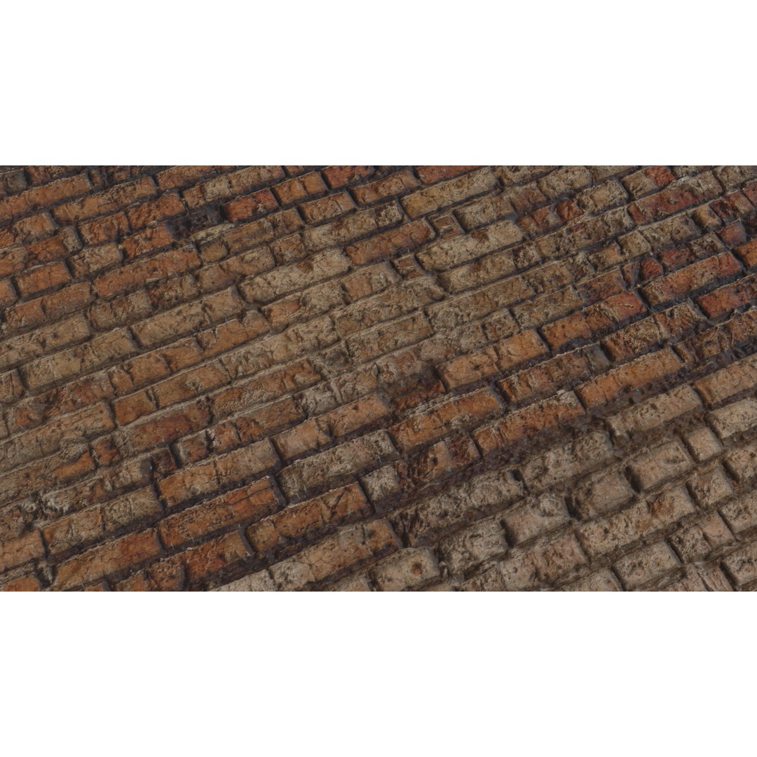 Wall PBR Texture Pack 3D Model – High-Quality Textures for Game Design - View 8