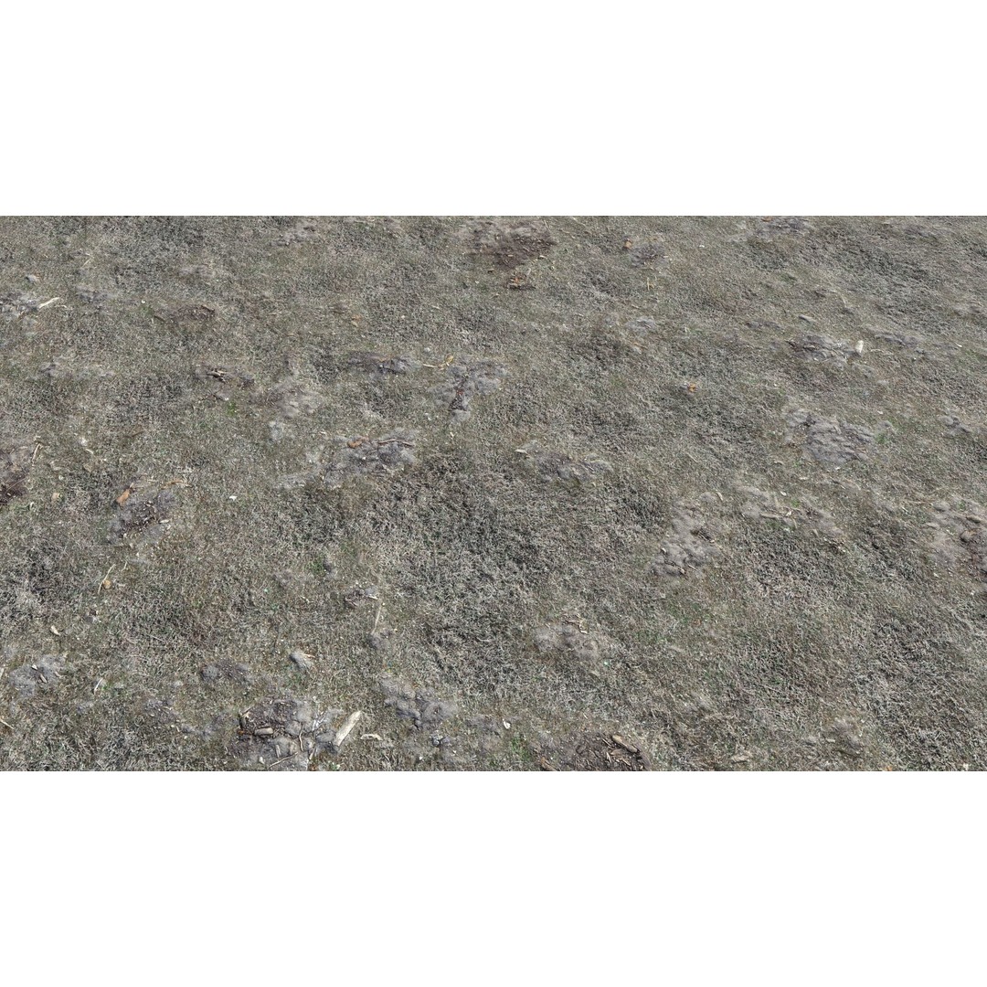 Dirt Terrain 3D Model – PBR Textures for Natural Environments, FBX - View 5