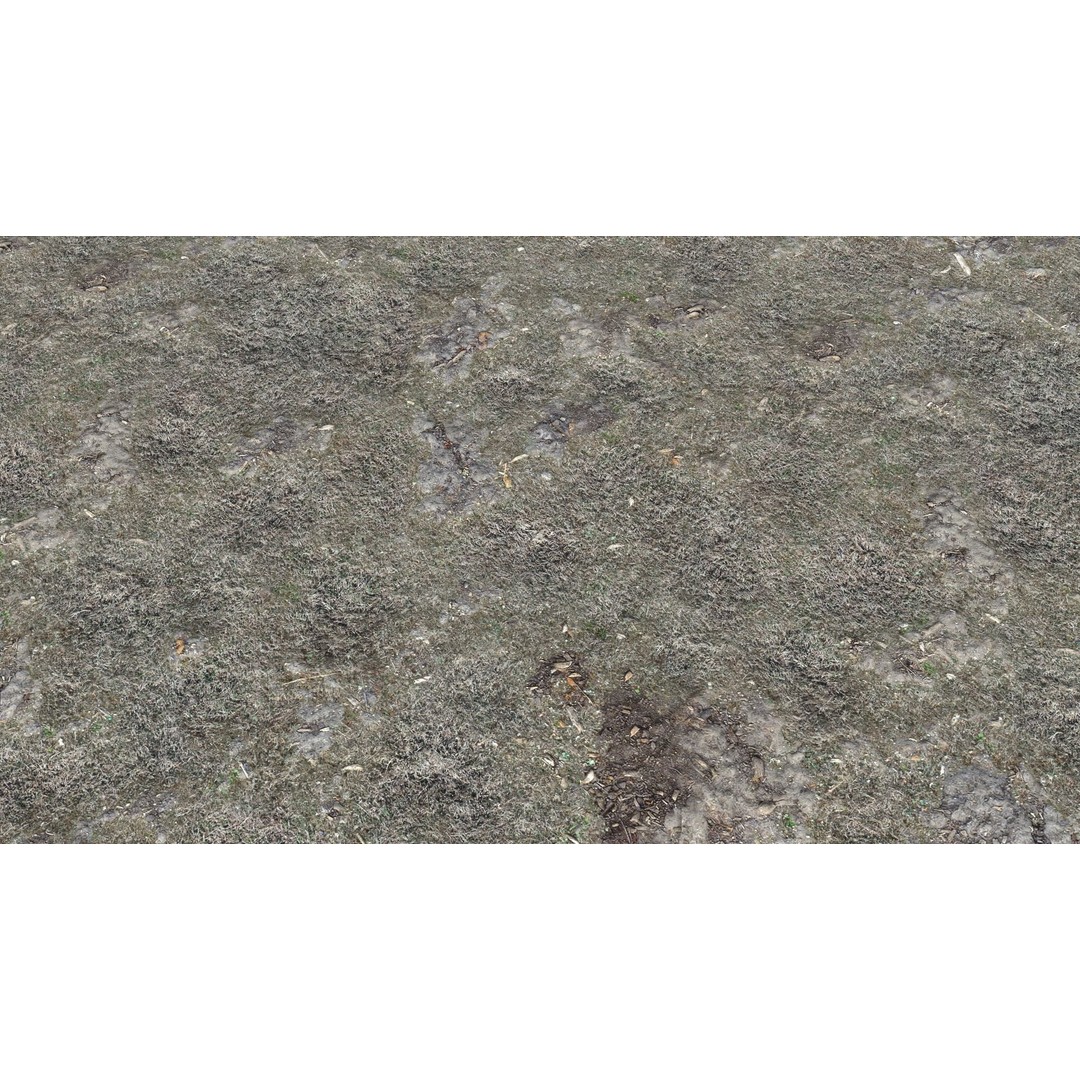 Dirt Terrain 3D Model – PBR Textures for Natural Environments, FBX - View 6