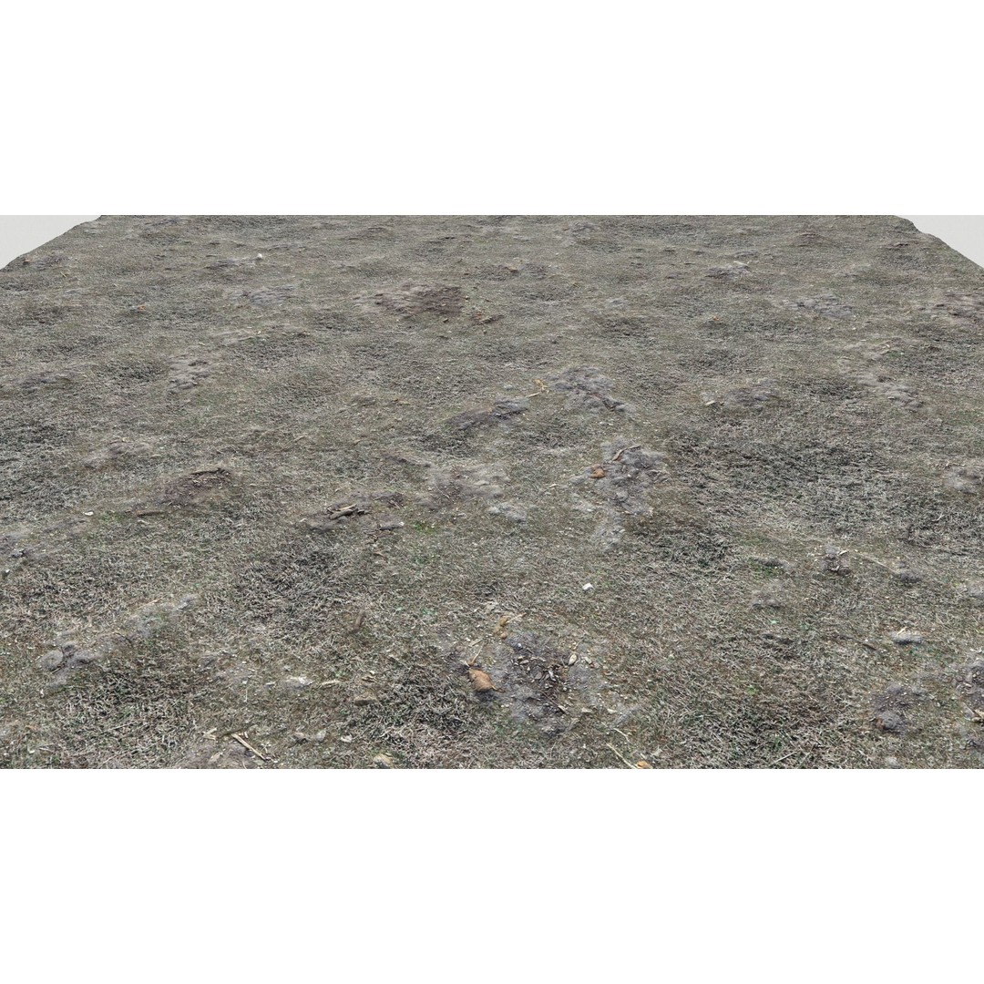 Dirt Terrain 3D Model – PBR Textures for Natural Environments, FBX - View 7
