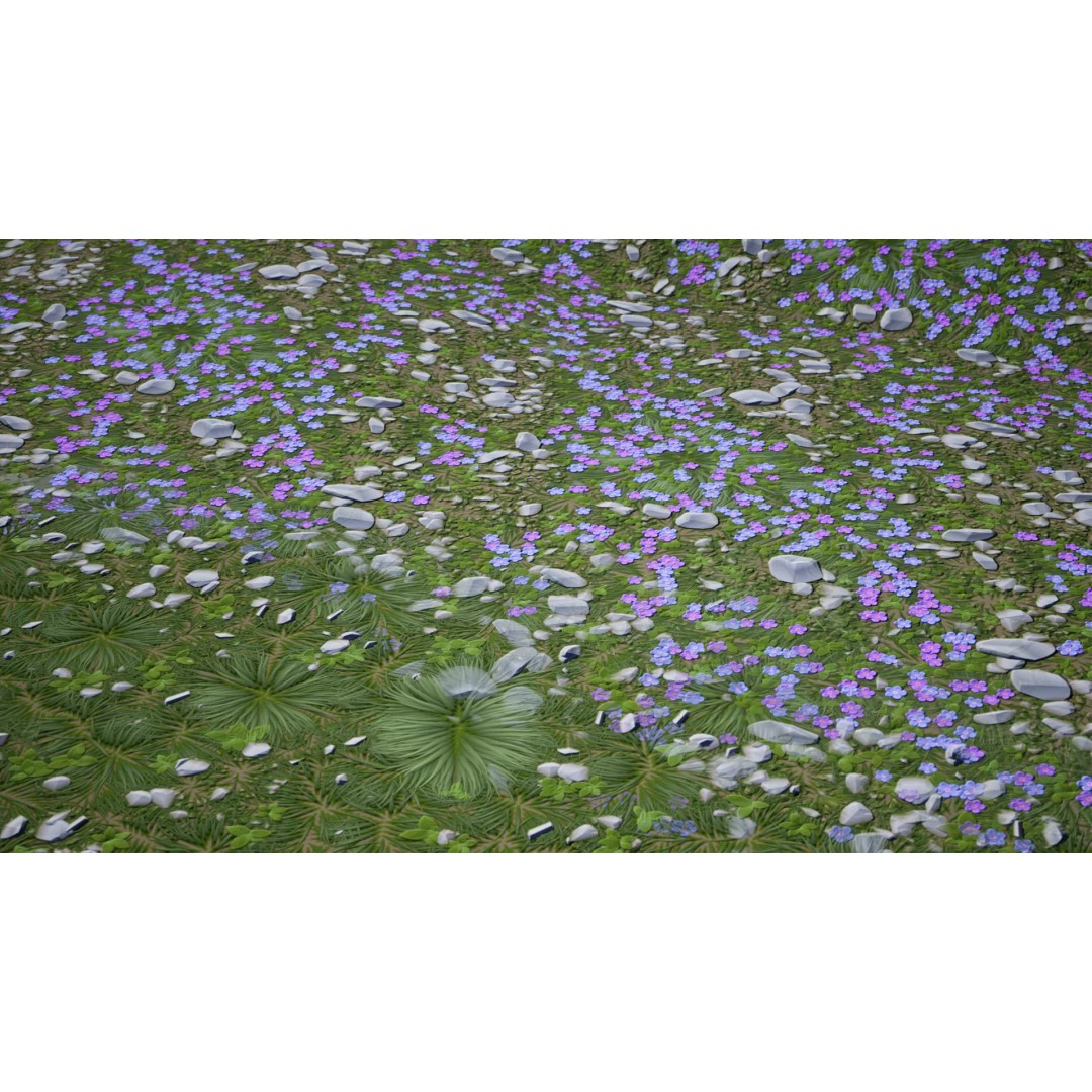 Stylized Ground Materials 3D Model – PBR Textures for Unreal Engine - View 22