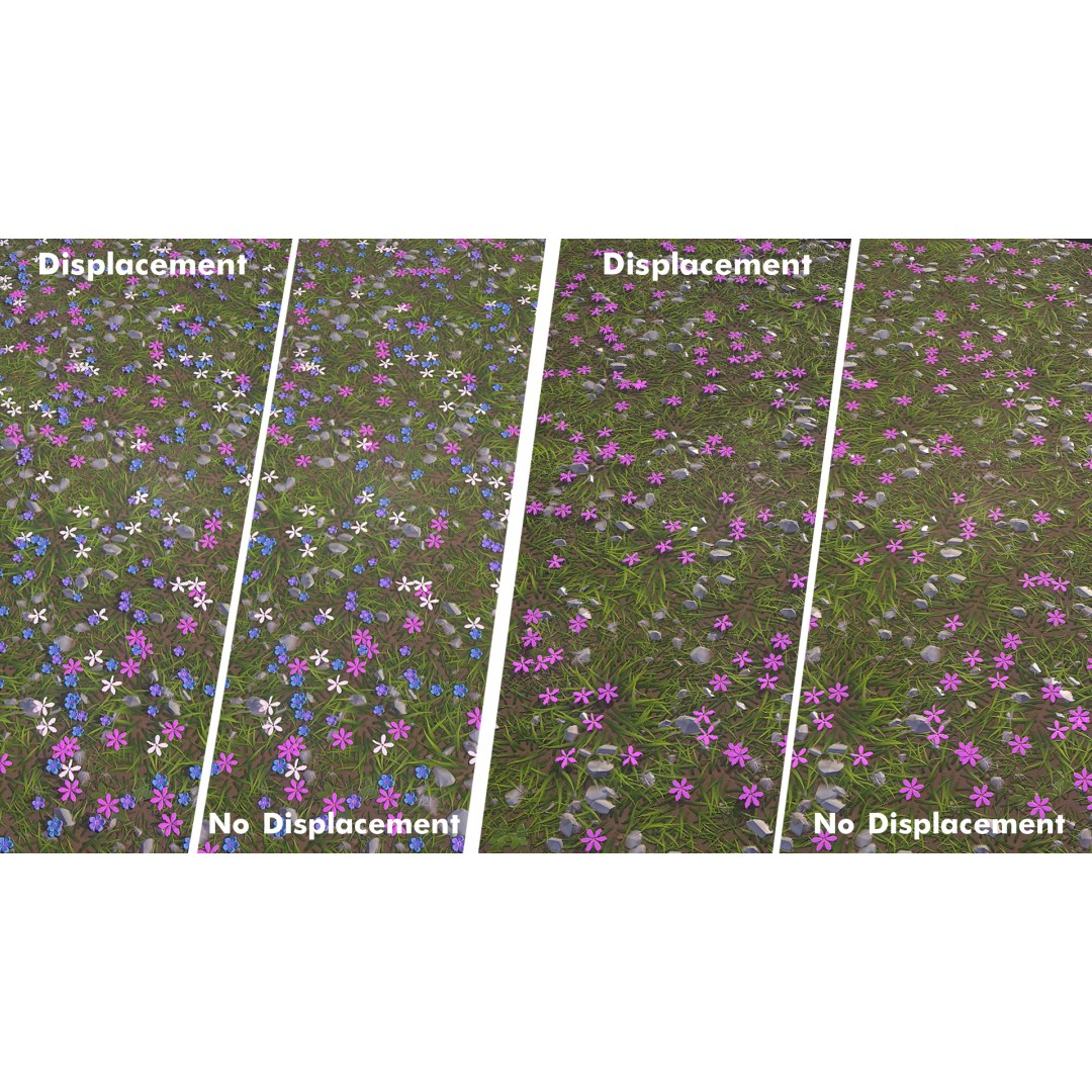Stylized Ground Materials 3D Model – PBR Textures for Unreal Engine - View 6