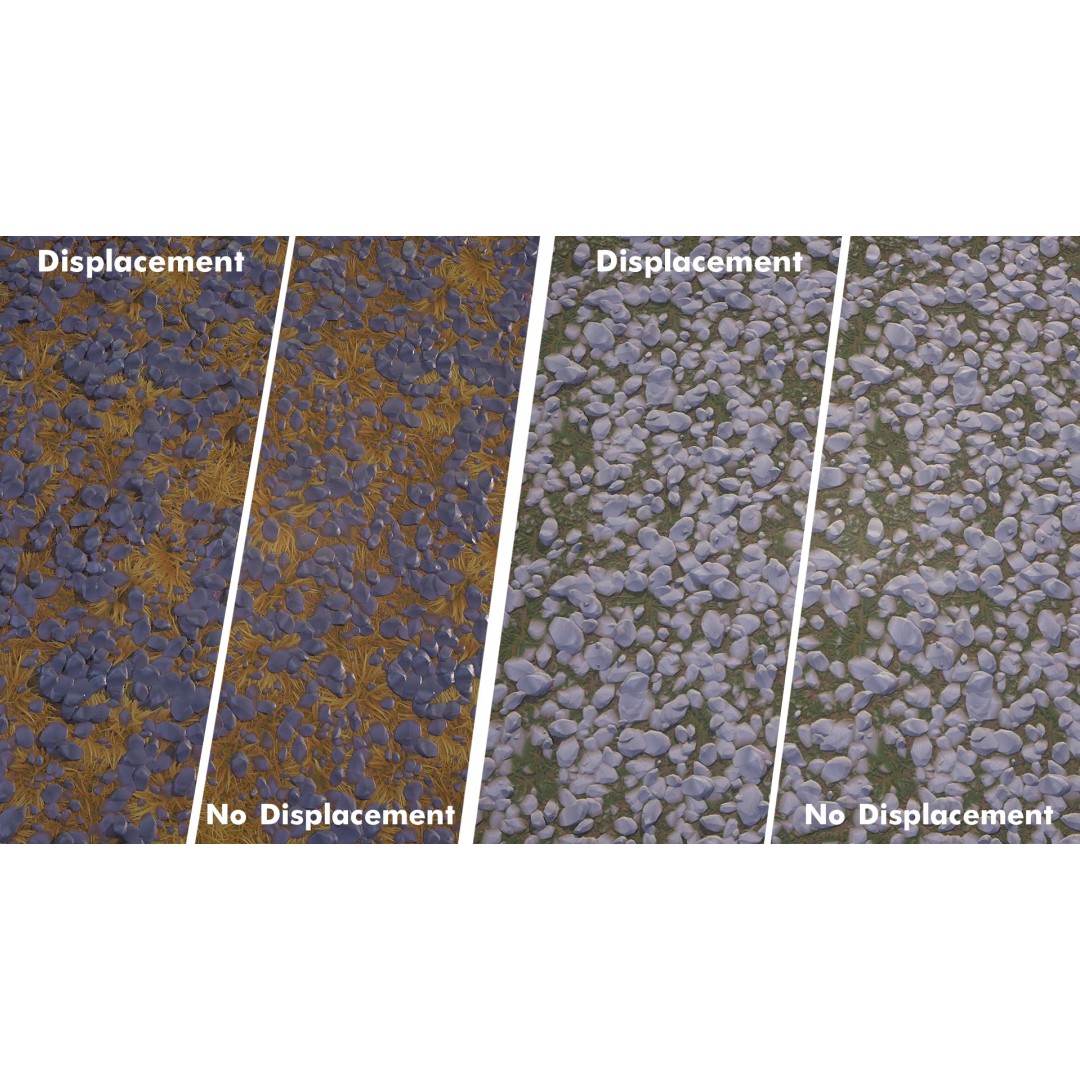 Stylized Ground Materials 3D Model – PBR Textures for Unreal Engine - View 8