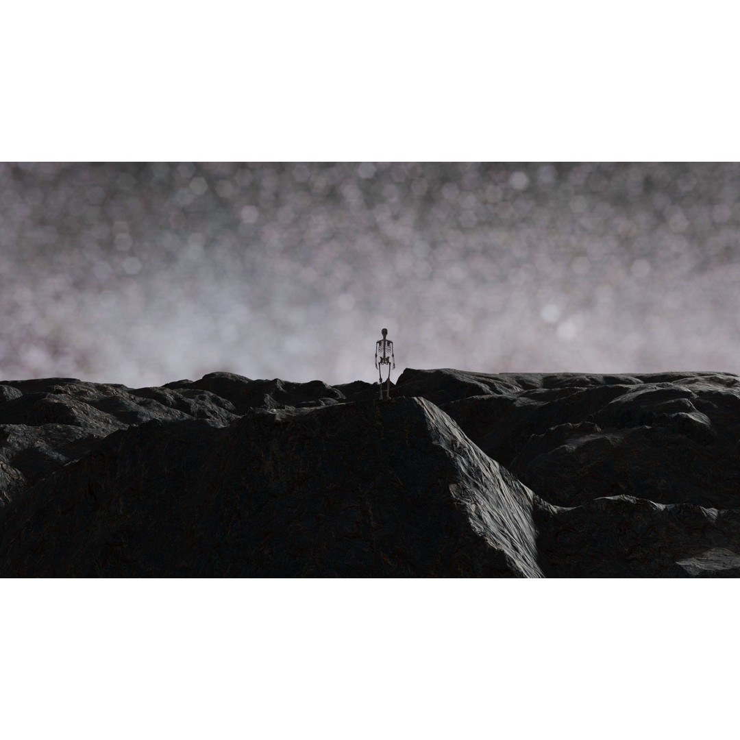 16K Alien Rock Terrain 3D Model – Seamless Height Map Textures, PBR - View 4