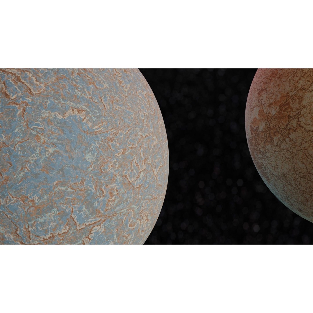 16K Alien Rock Terrain 3D Model – Seamless Height Map Textures, PBR - View 6