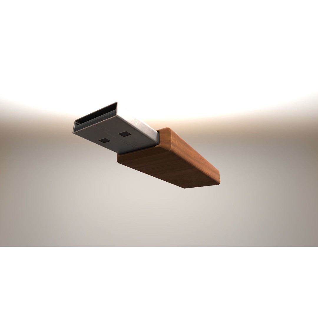 USB Stick Collection 3D Model – Low Poly Game Ready, PBR Textures, FBX - View 108