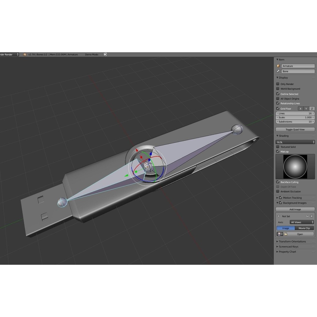 USB Stick Collection 3D Model – Low Poly Game Ready, PBR Textures, FBX - View 114