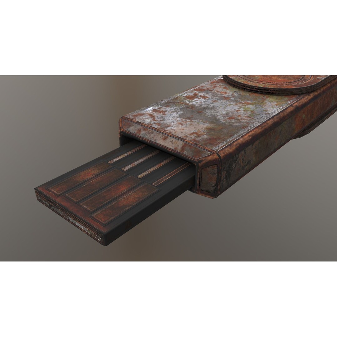 USB Stick Collection 3D Model – Low Poly Game Ready, PBR Textures, FBX - View 117