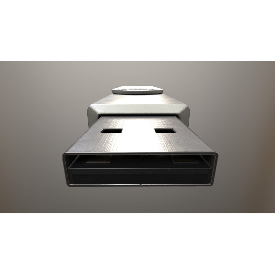 USB Stick Collection 3D Model – Low Poly Game Ready, PBR Textures, FBX - View 139