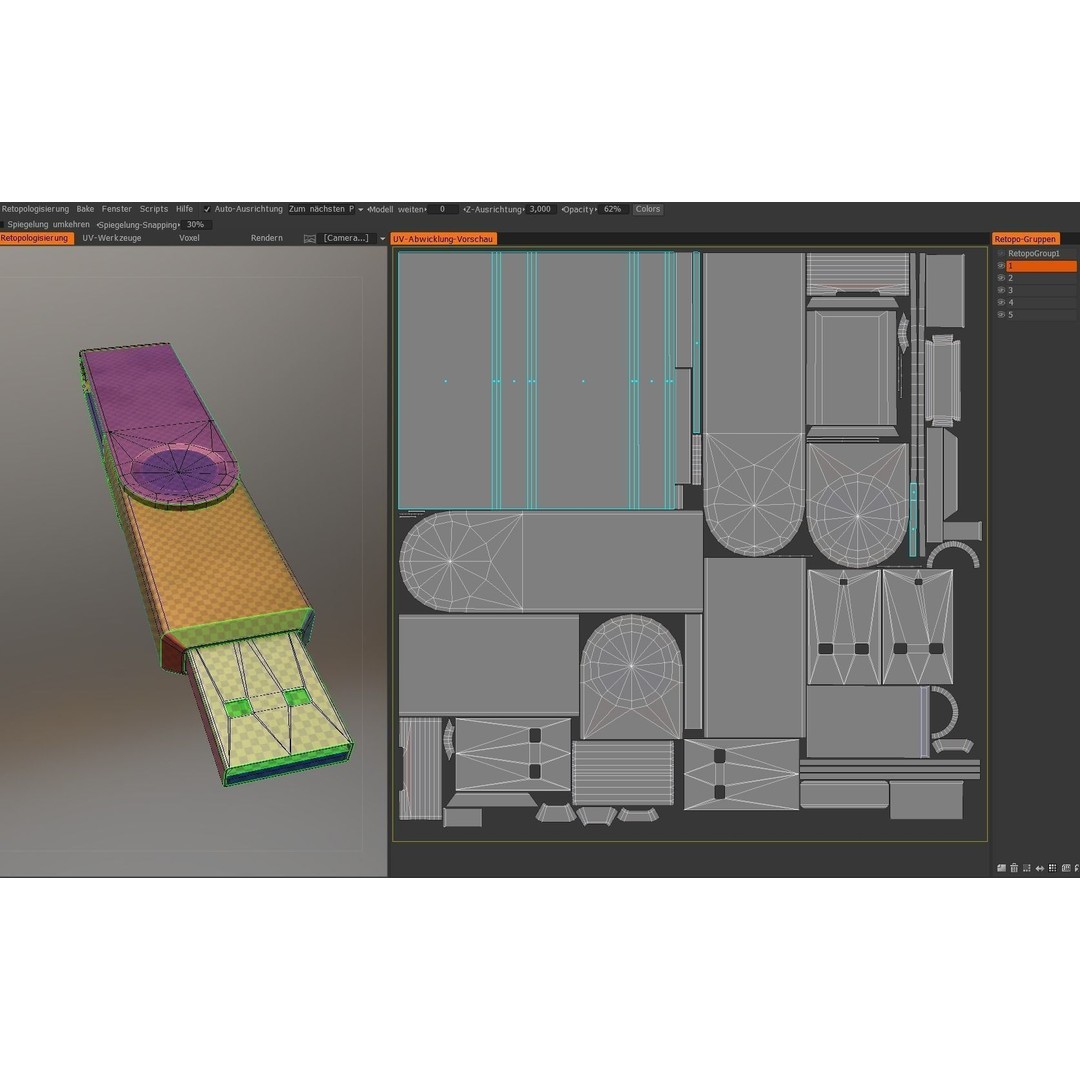 USB Stick Collection 3D Model – Low Poly Game Ready, PBR Textures, FBX - View 3