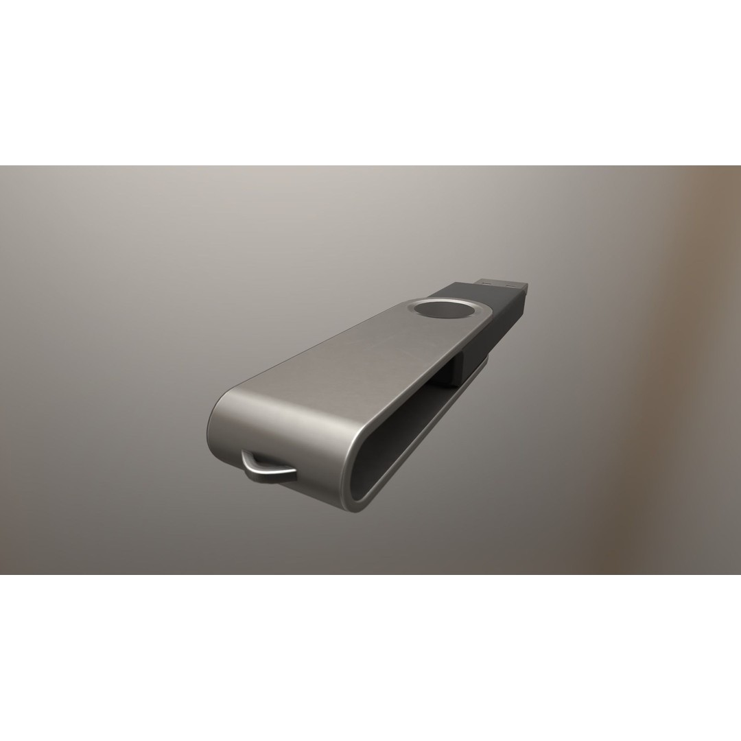 USB Stick Collection 3D Model – Low Poly Game Ready, PBR Textures, FBX - View 57