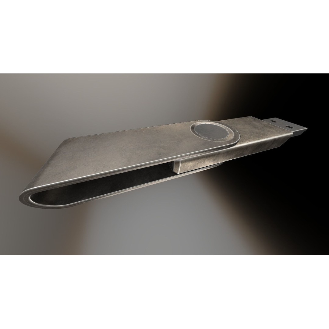 USB Stick Collection 3D Model – Low Poly Game Ready, PBR Textures, FBX - View 94