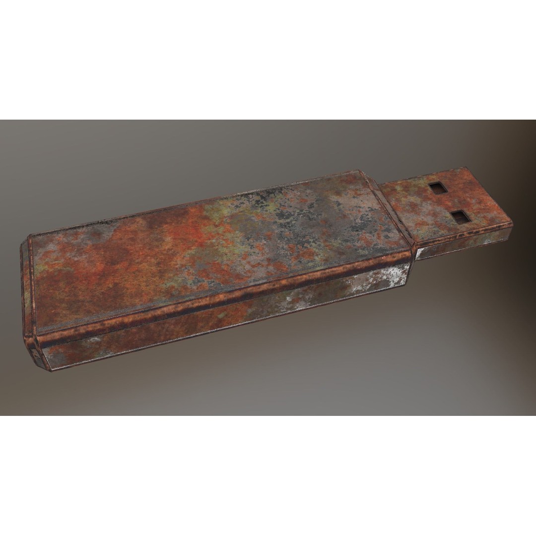 USB Stick Collection 3D Model – Low Poly Game Ready, PBR Textures, FBX - View 97
