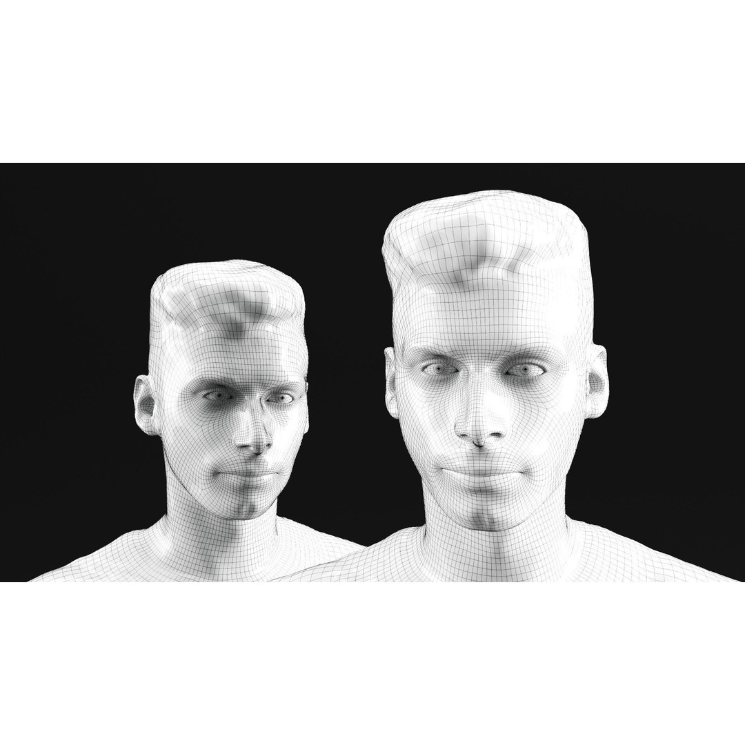 Male Casual Style 3D Model – Low Poly PBR Character, Game Ready - View 12