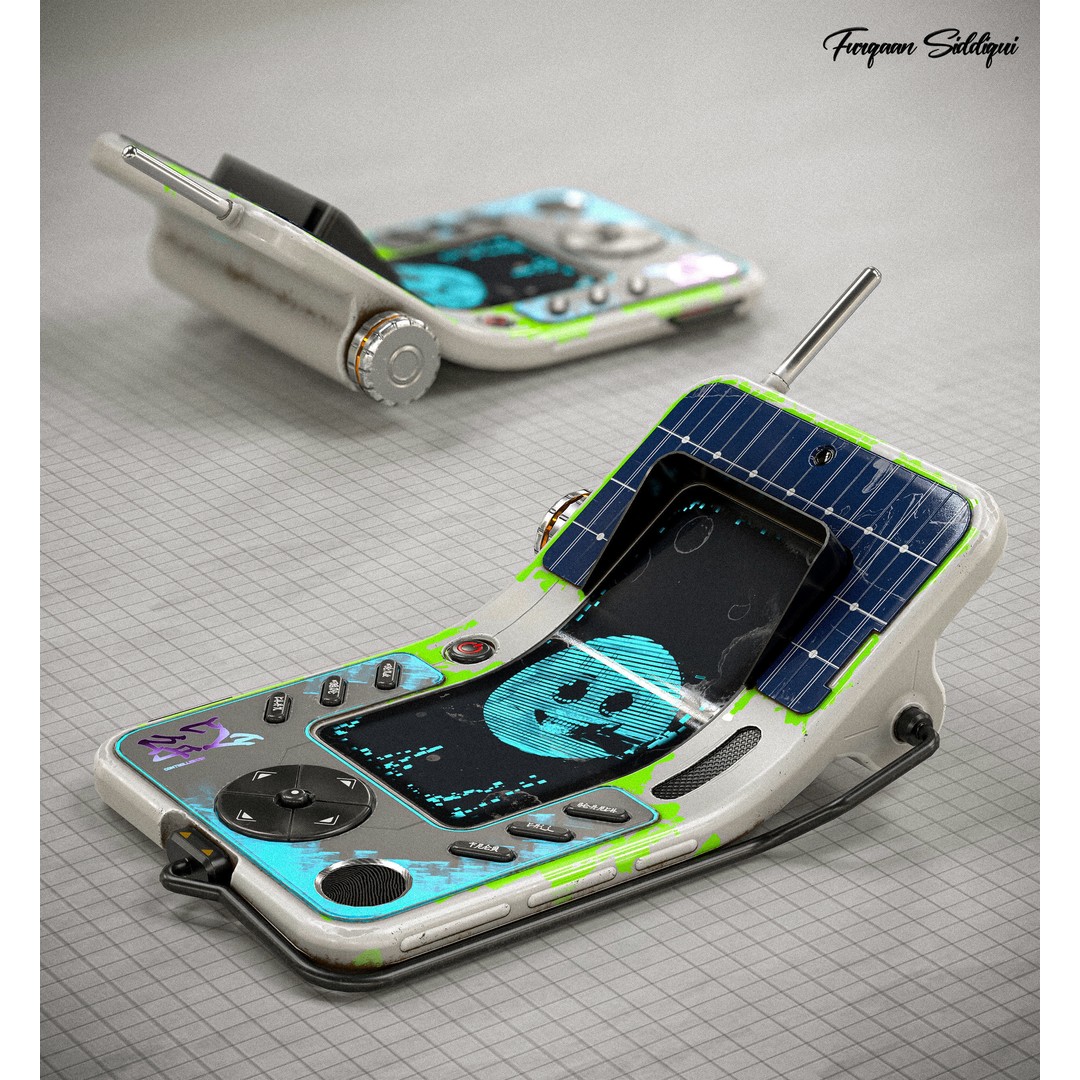 Sci-fi Controller 3D Model – Low Poly Game Ready PBR Asset, FBX - View 6