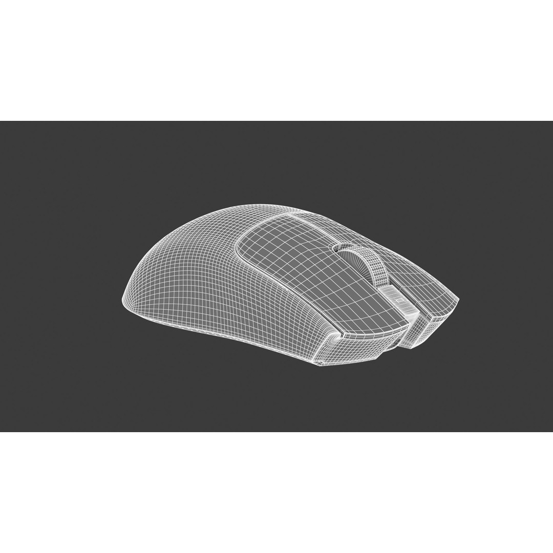 Razer Viper V3 Pro Black 3D Model – High Poly PBR Game Asset, FBX - View 25