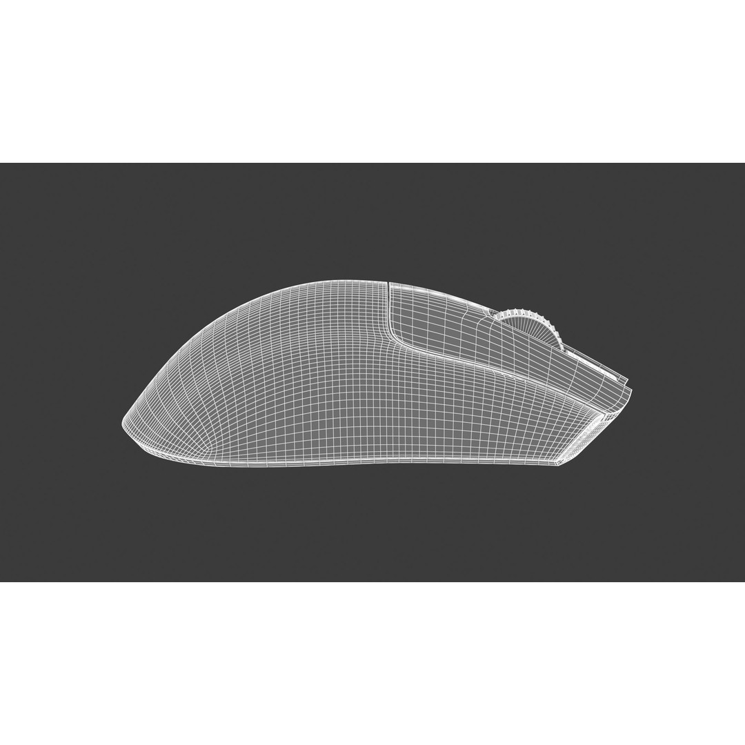 Razer Viper V3 Pro Black 3D Model – High Poly PBR Game Asset, FBX - View 26