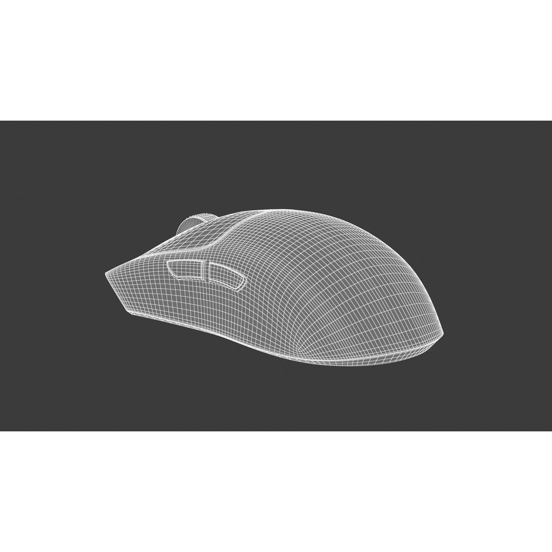 Razer Viper V3 Pro Black 3D Model – High Poly PBR Game Asset, FBX - View 29