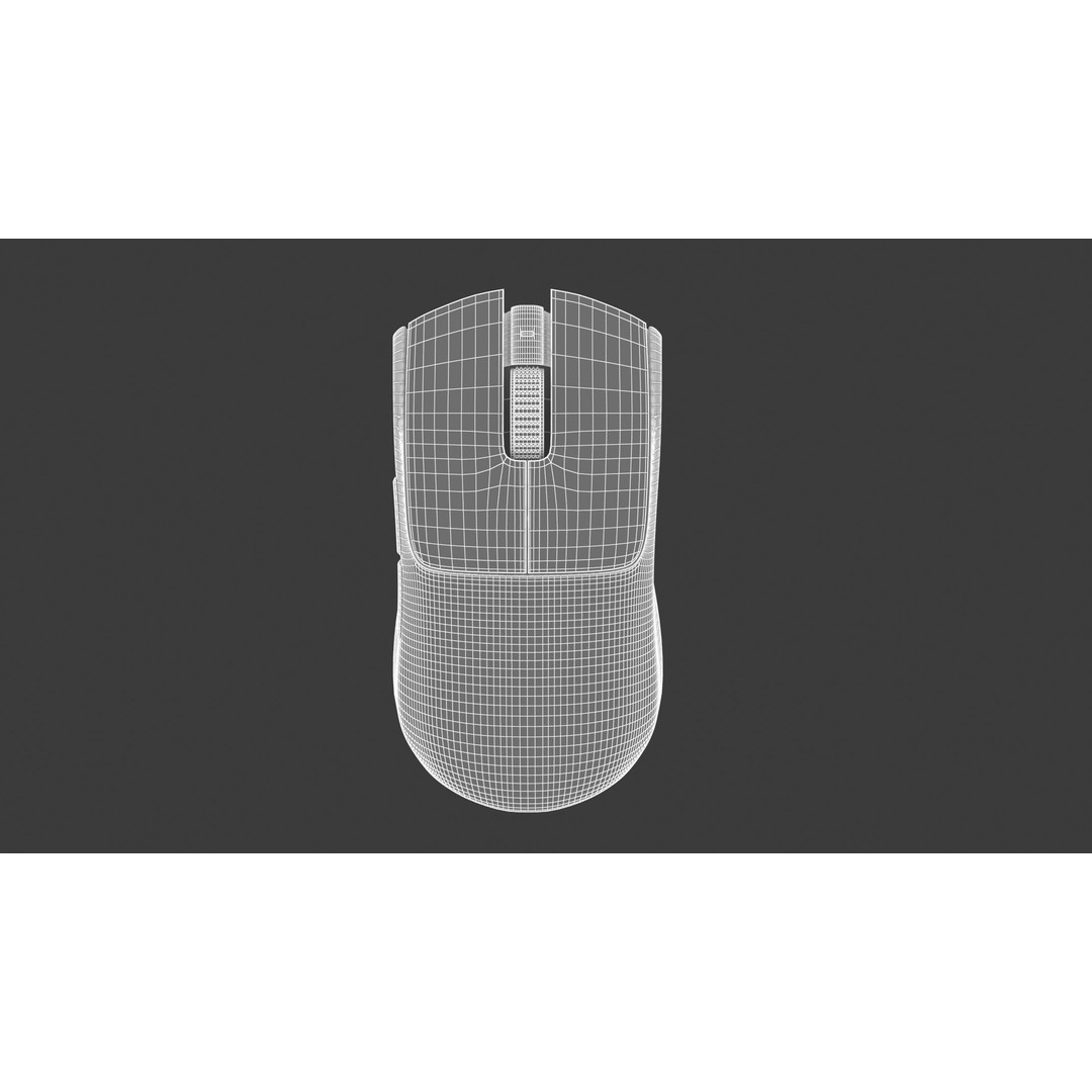 Razer Viper V3 Pro Black 3D Model – High Poly PBR Game Asset, FBX - View 30