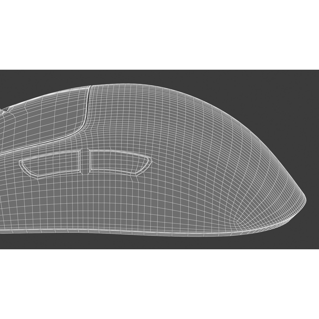 Razer Viper V3 Pro Black 3D Model – High Poly PBR Game Asset, FBX - View 32