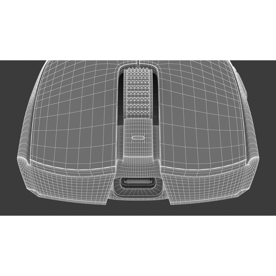 Razer Viper V3 Pro Black 3D Model – High Poly PBR Game Asset, FBX - View 34