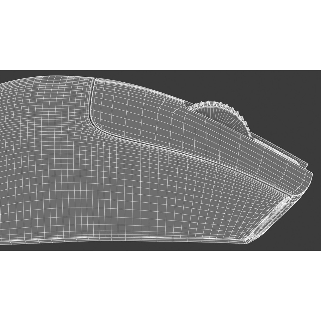 Razer Viper V3 Pro Black 3D Model – High Poly PBR Game Asset, FBX - View 36