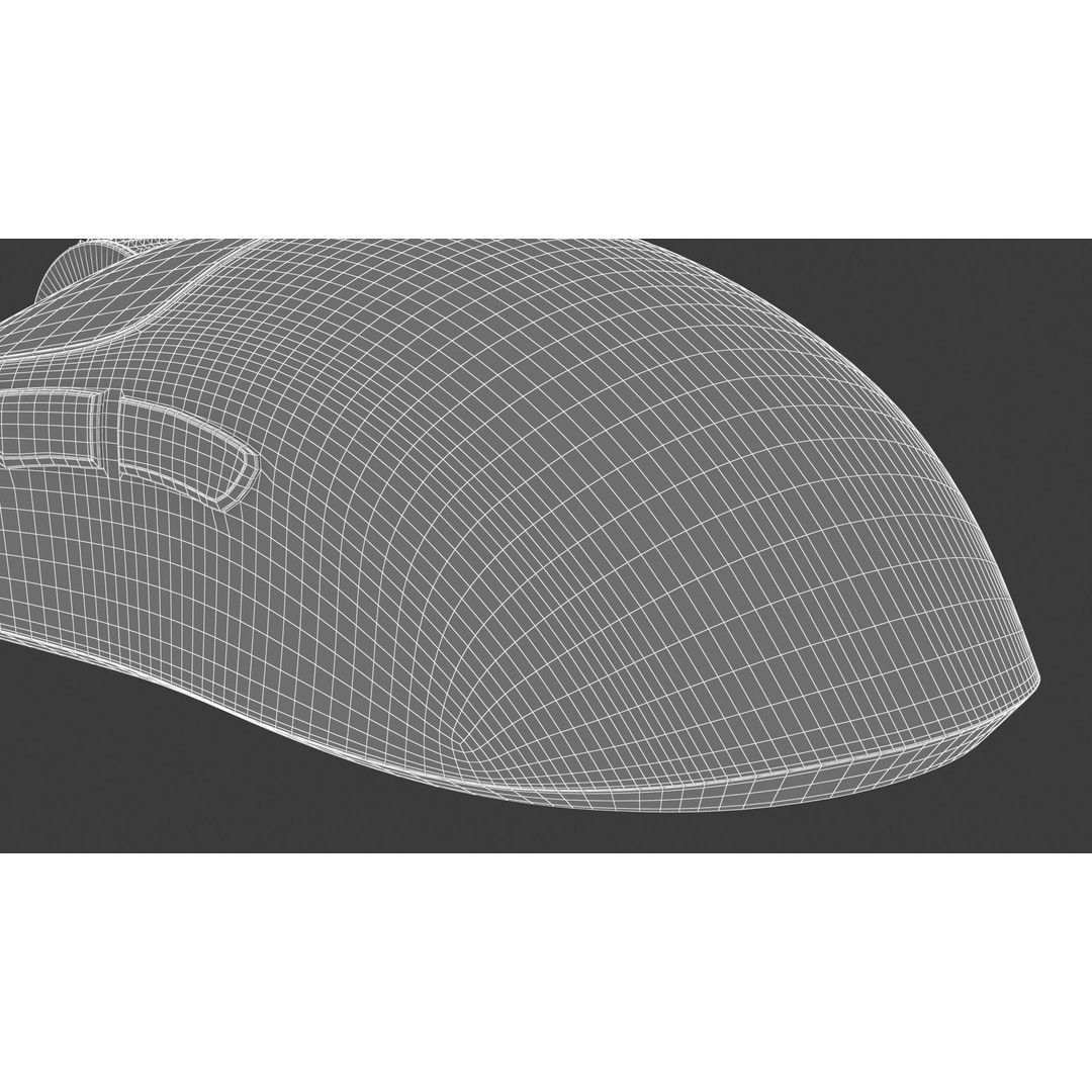 Razer Viper V3 Pro Black 3D Model – High Poly PBR Game Asset, FBX - View 39