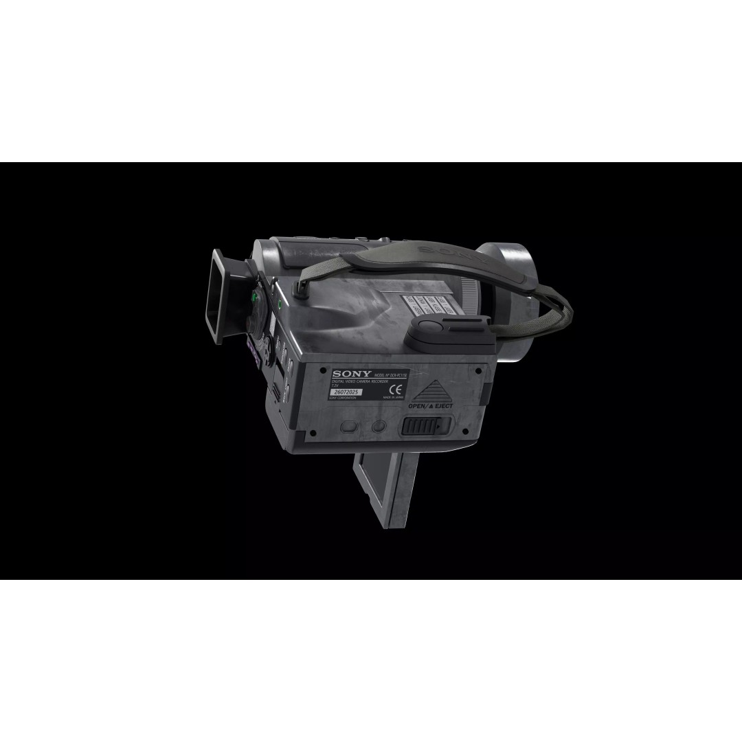 Sony Handycam DCR-PC115E 3D Model – Detailed PBR Camcorder Asset - View 5