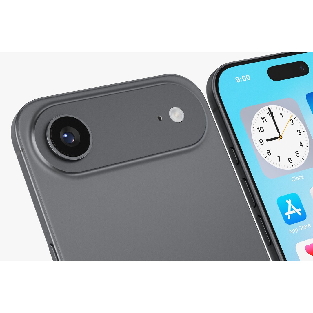 Apple iPhone 17 Air v3 3D Model – Realistic Game-Ready Asset, PBR, Blender, FBX - View 7