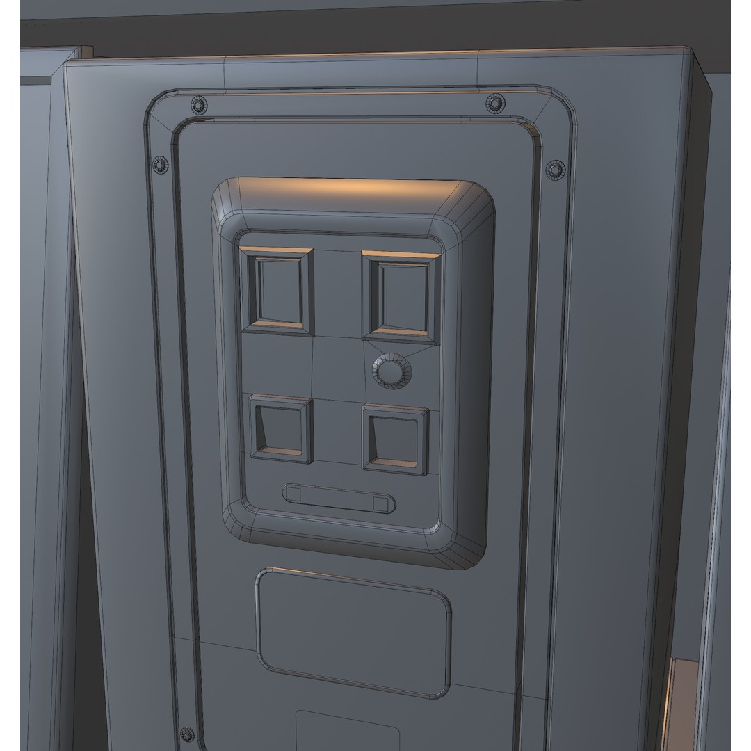 Retro Arcade Cabinets and Stools Pack 3D Model – Game-Ready PBR Assets, Blender - View 13