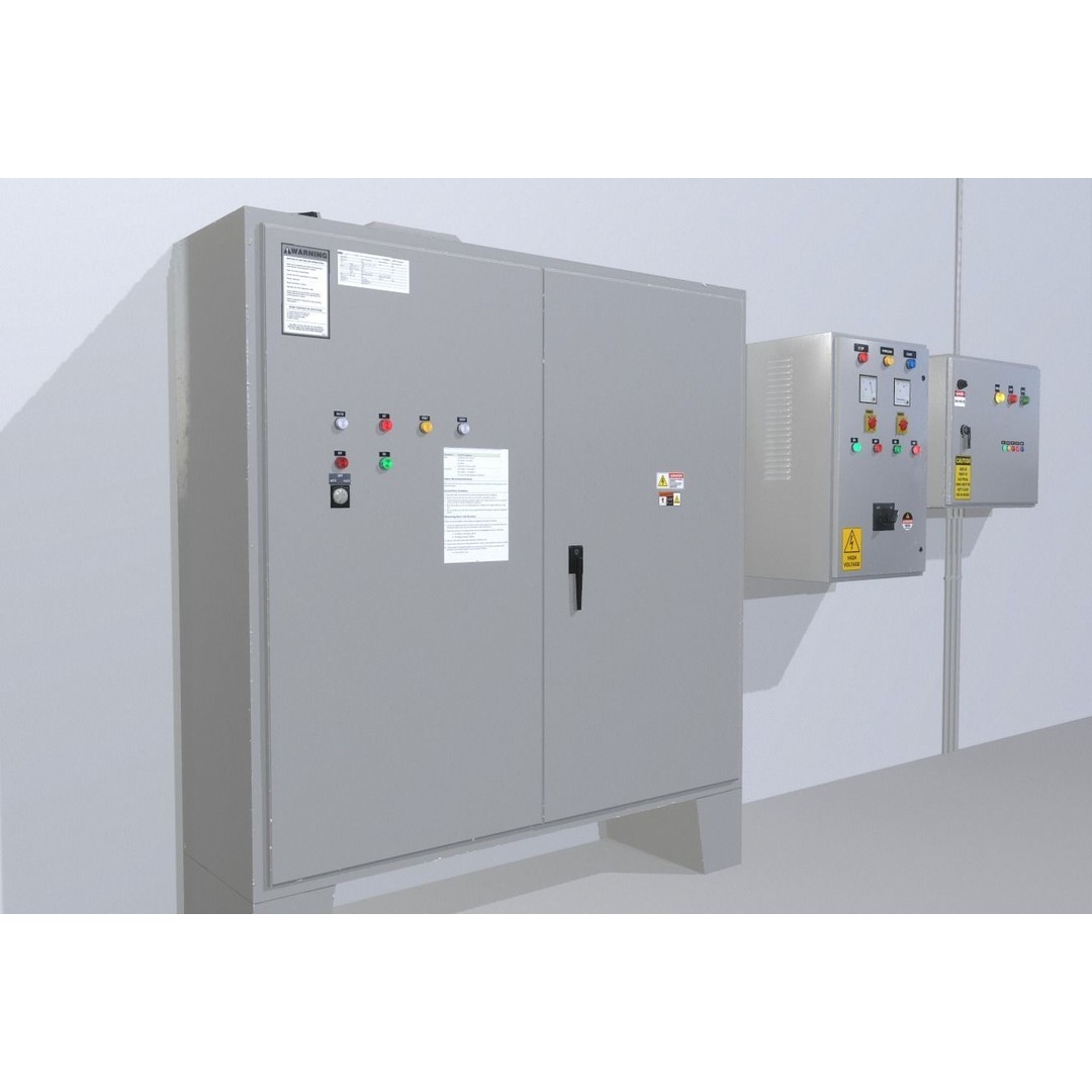 Factory Control Panels 3D Model – Low Poly PBR Game Asset, FBX - View 5