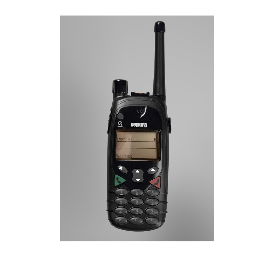 Sepura SRP2000 Handheld Radio 3D Model – Low Poly Game Ready Asset, FBX - View 11