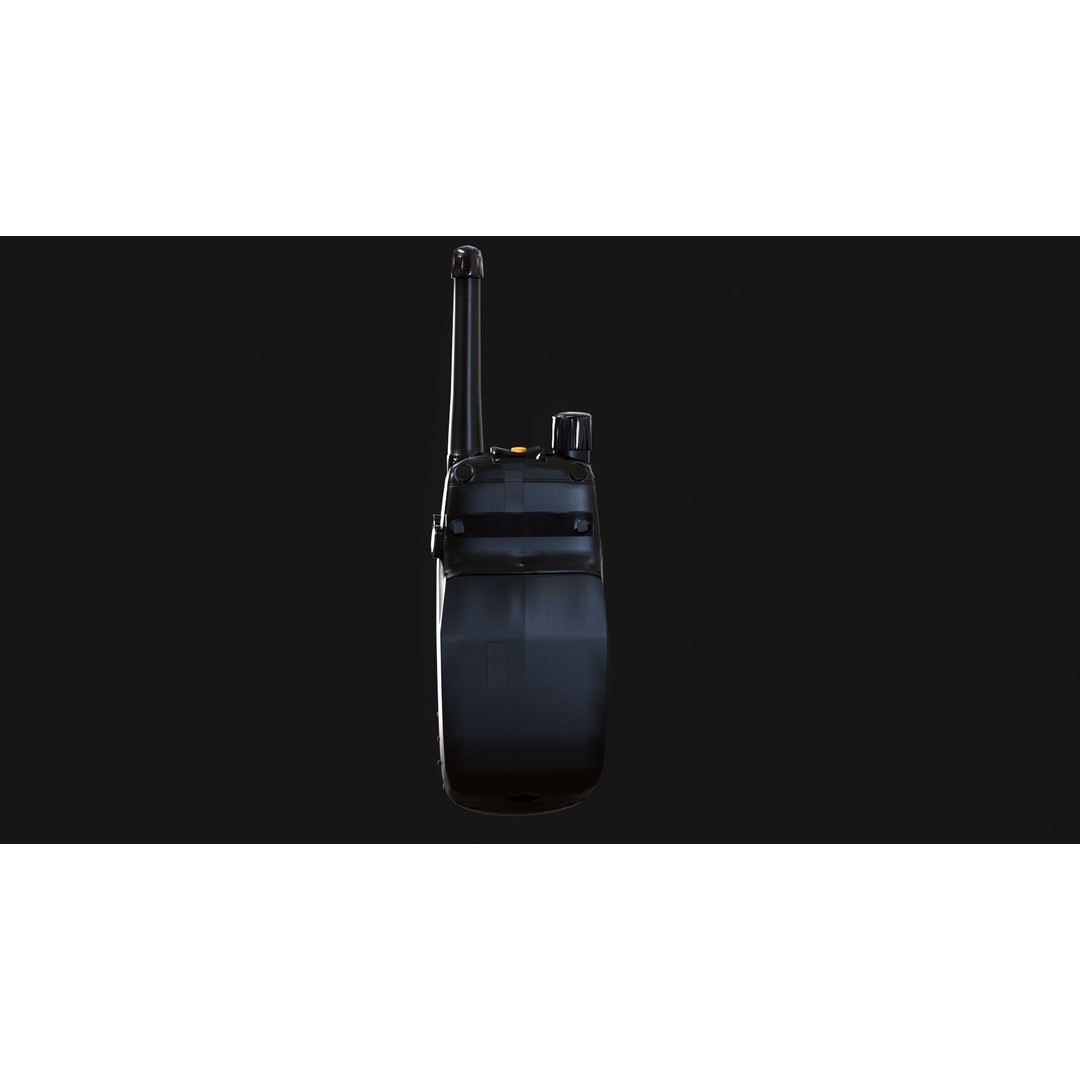 Sepura SRP2000 Handheld Radio 3D Model – Low Poly Game Ready Asset, FBX - View 17