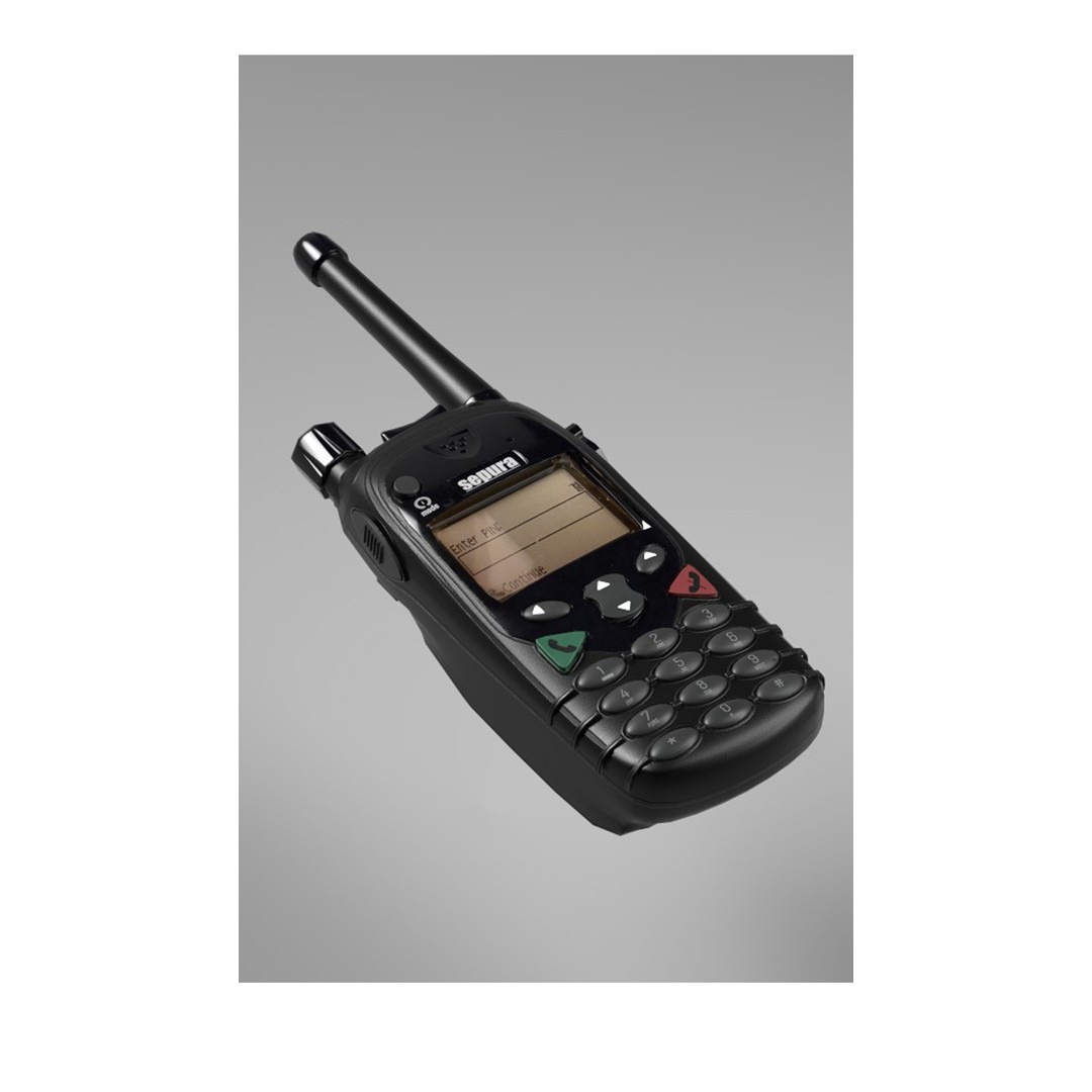 Sepura SRP2000 Handheld Radio 3D Model – Low Poly Game Ready Asset, FBX - View 9