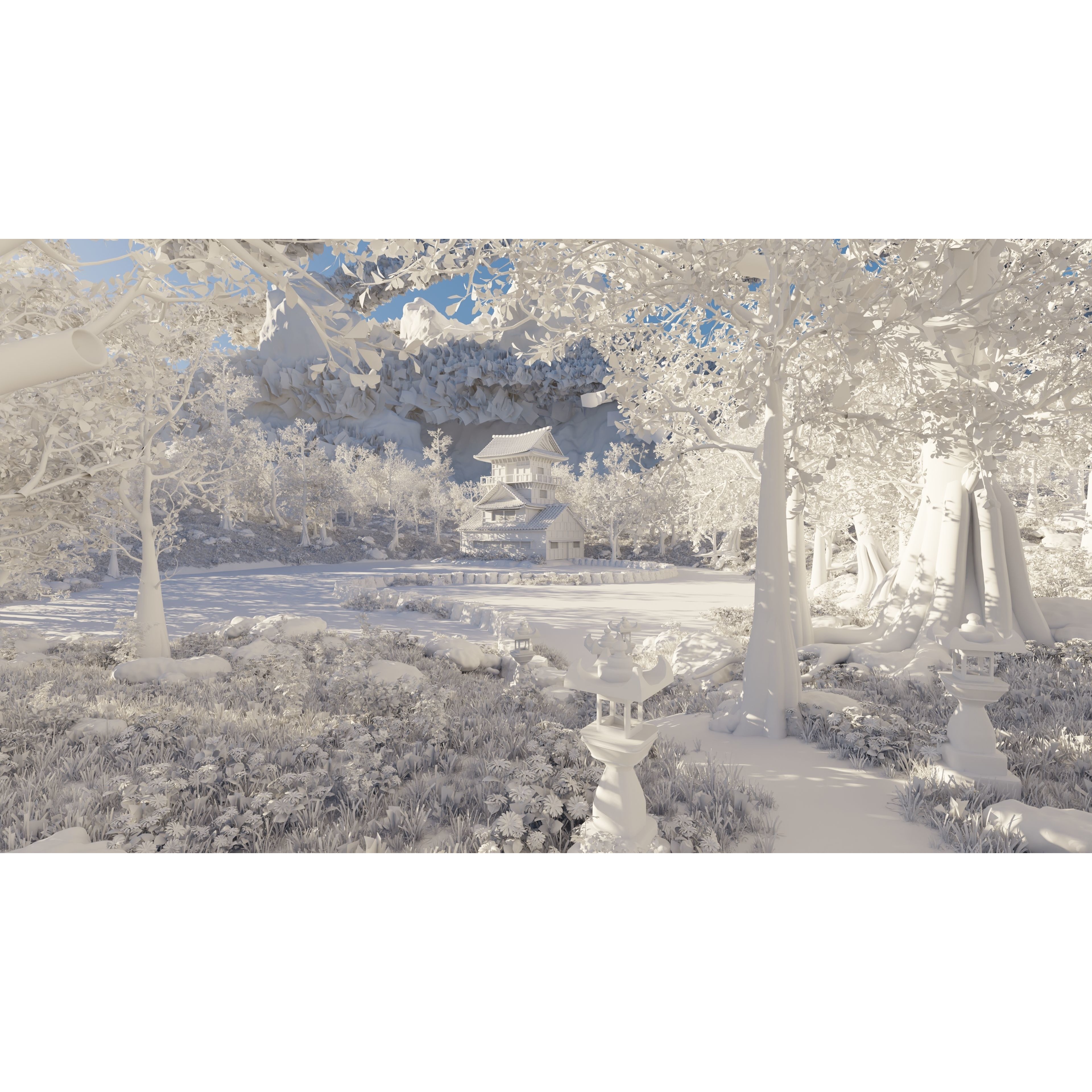 Japanese Scene - Game-Ready 3D Model - View 16