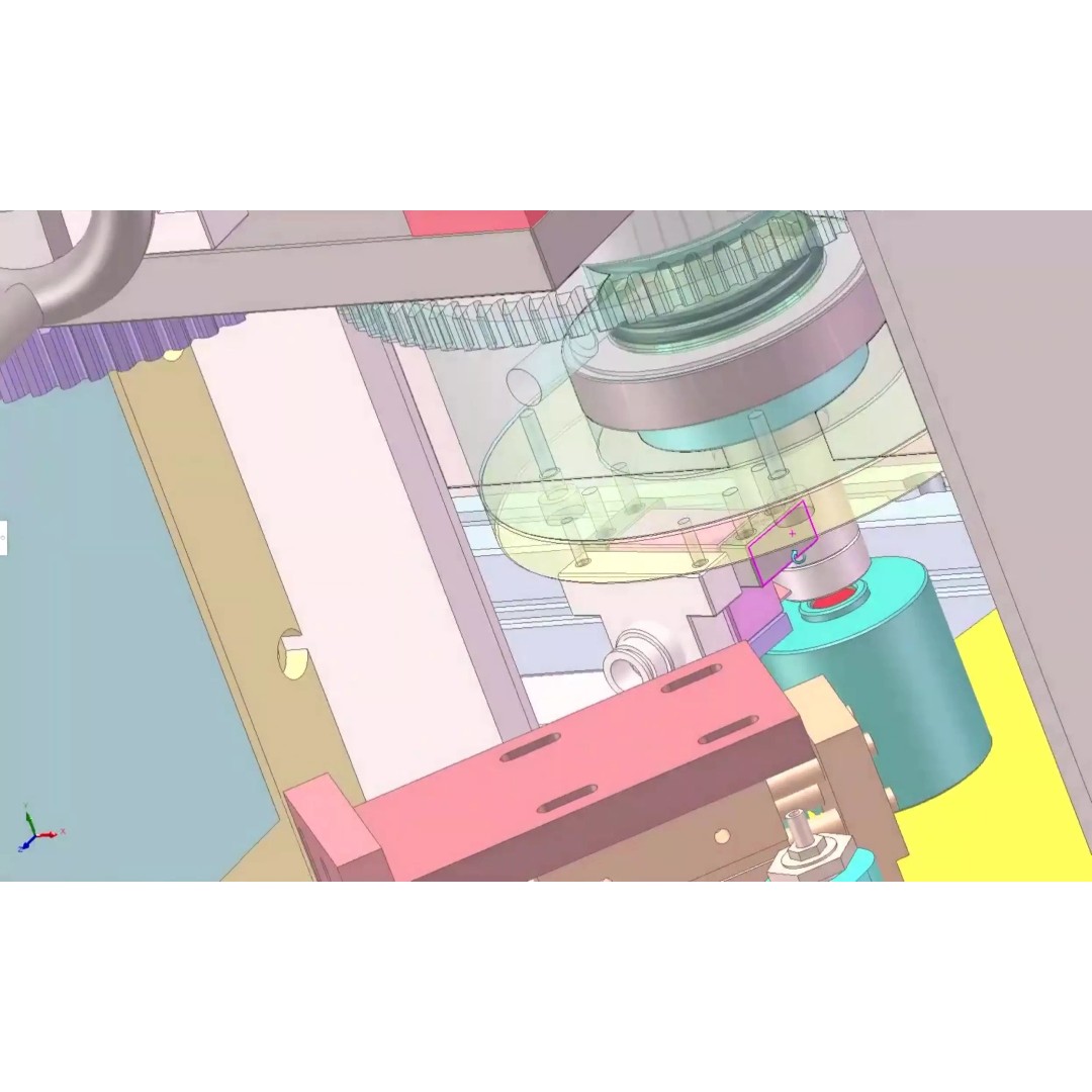 Automatic Battery Sleeve Heat Shrink Machine 3D Model – Industrial Automation CAD Asset