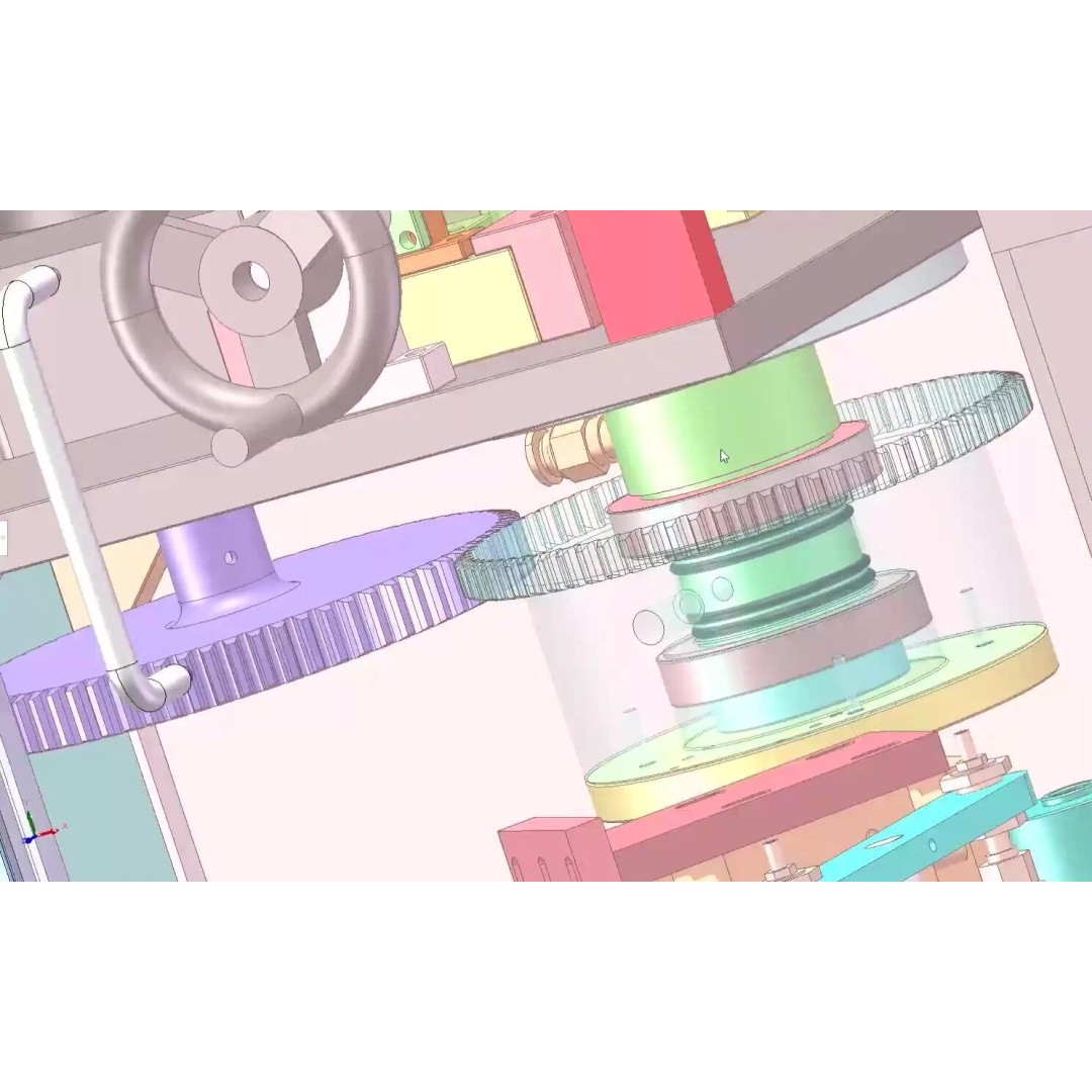 Automatic Battery Sleeve Heat Shrink Machine 3D Model – Industrial Automation CAD Asset - View 11