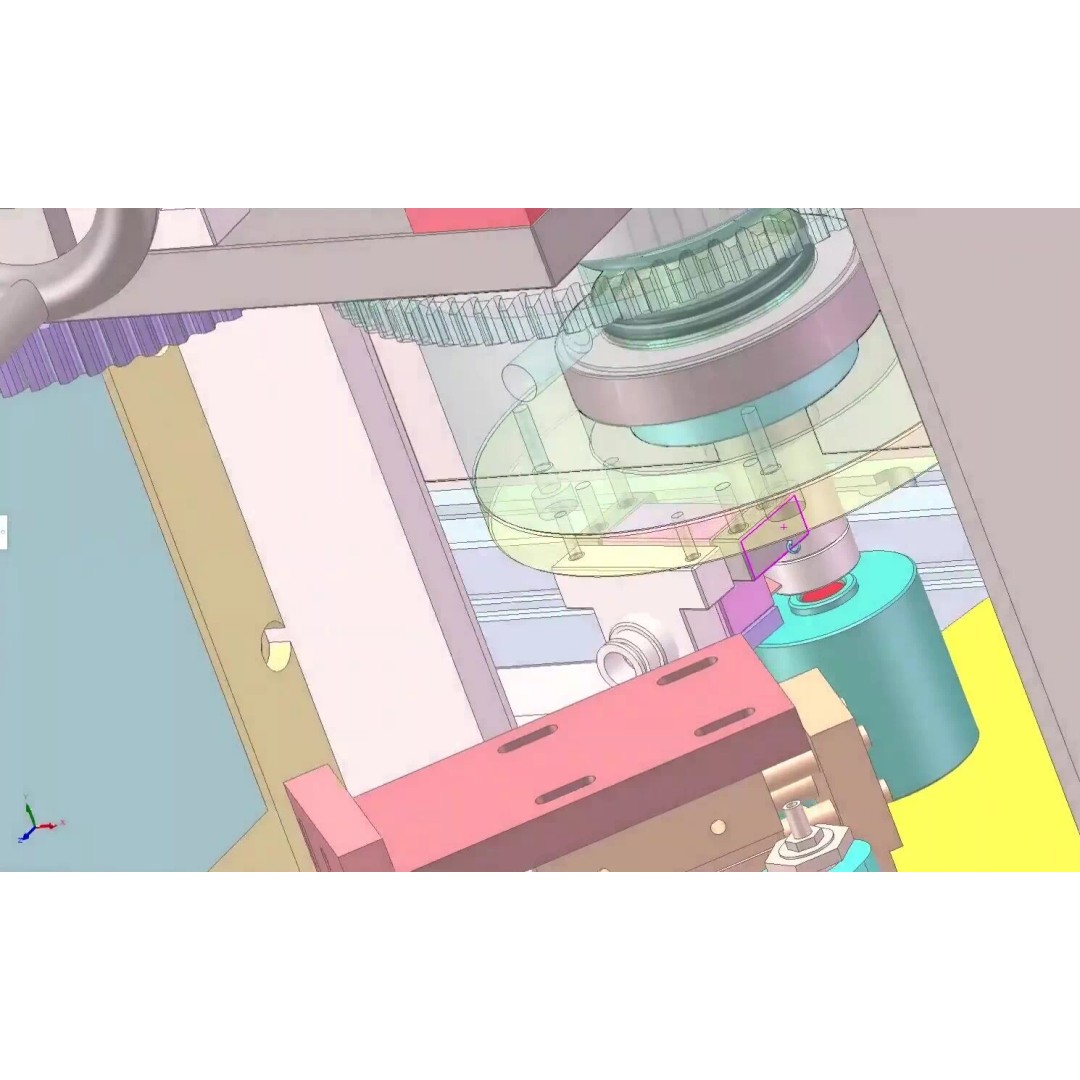Automatic Battery Sleeve Heat Shrink Machine 3D Model – Industrial Automation CAD Asset - View 12