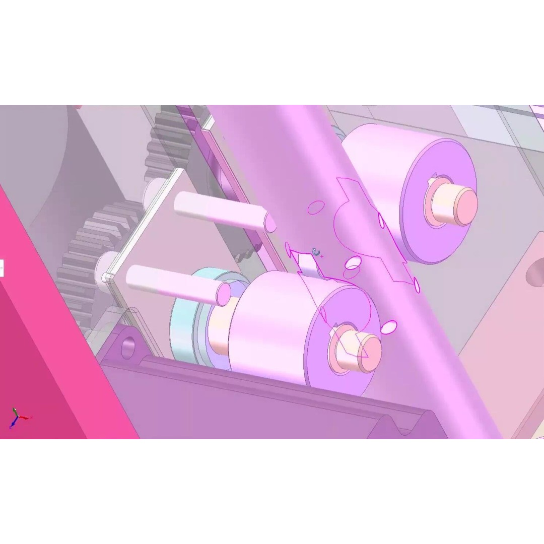 Automatic Battery Sleeve Heat Shrink Machine 3D Model – Industrial Automation CAD Asset - View 9