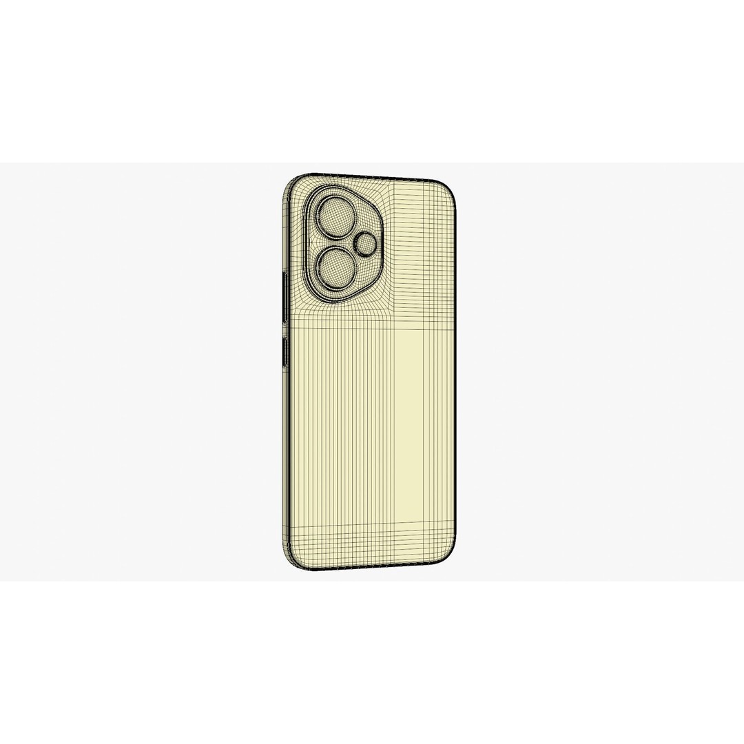 HONOR 400 3D Model – Desert Gold Edition, PBR Textures, Game-Ready
