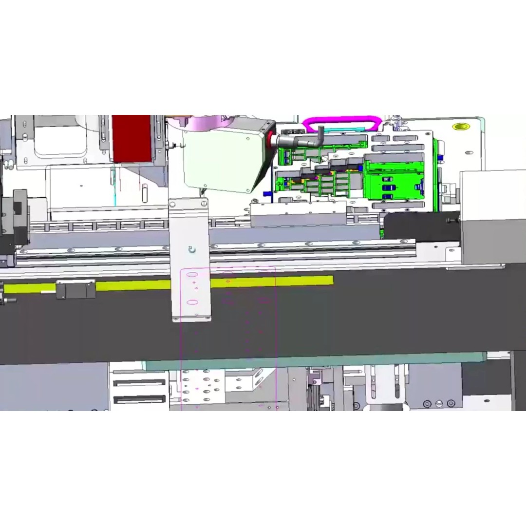 Notebook C-Panel Case Testing Machine 3D Model – Precision Inspection Automation, FBX - View 19