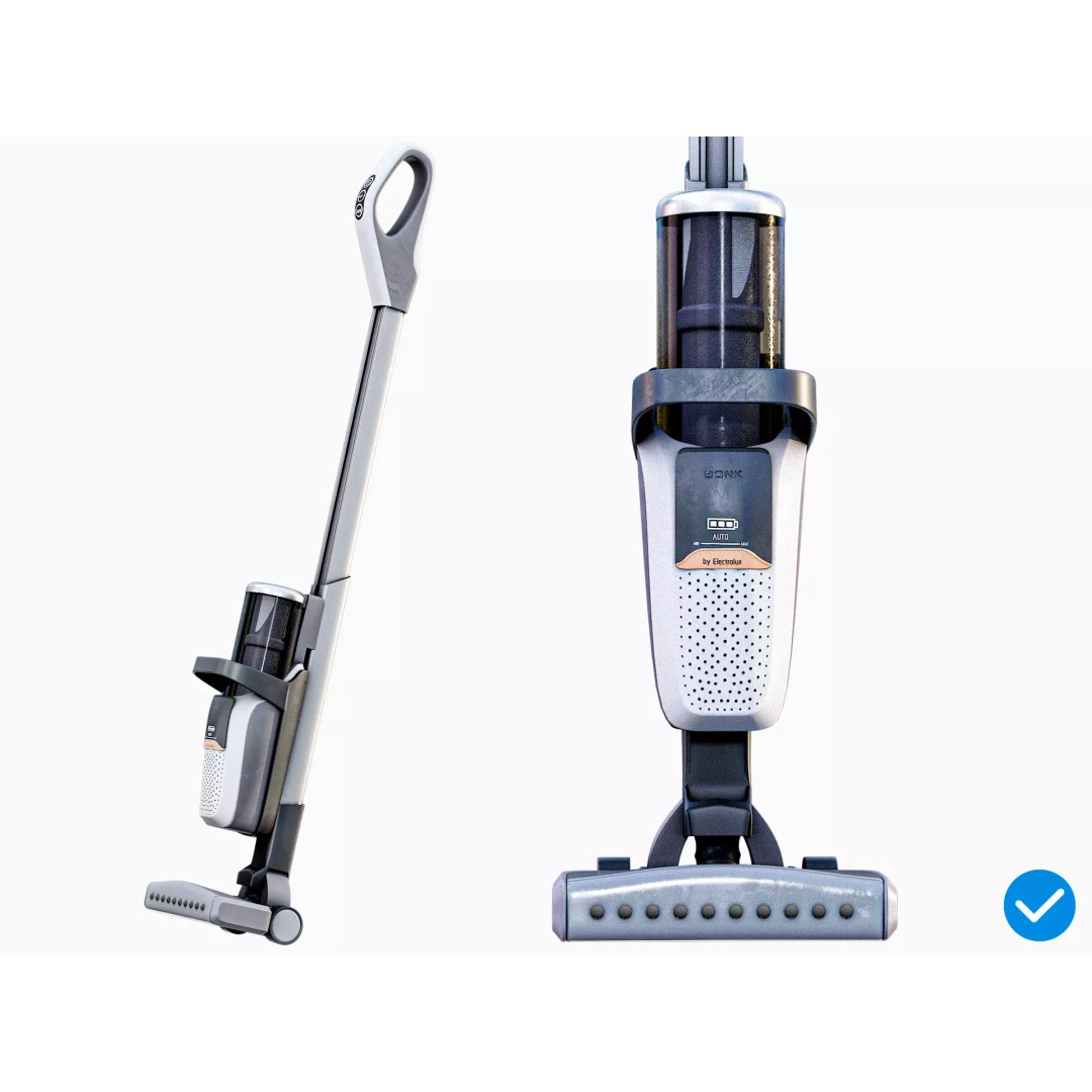 Modern Vacuum Cleaner 3D Model – Low Poly PBR Game Asset, Blender & FBX - View 2