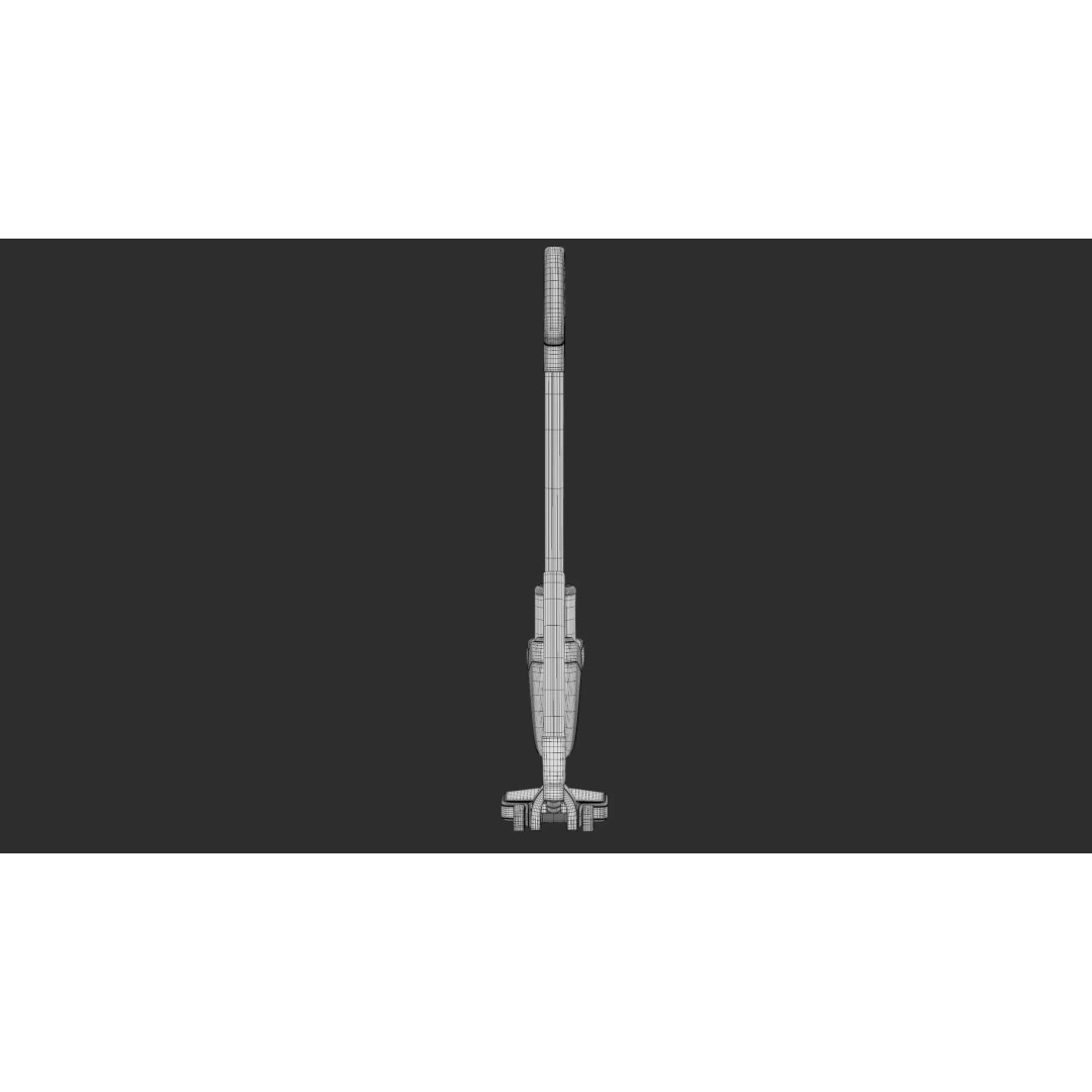 Modern Vacuum Cleaner 3D Model – Low Poly PBR Game Asset, Blender & FBX - View 22