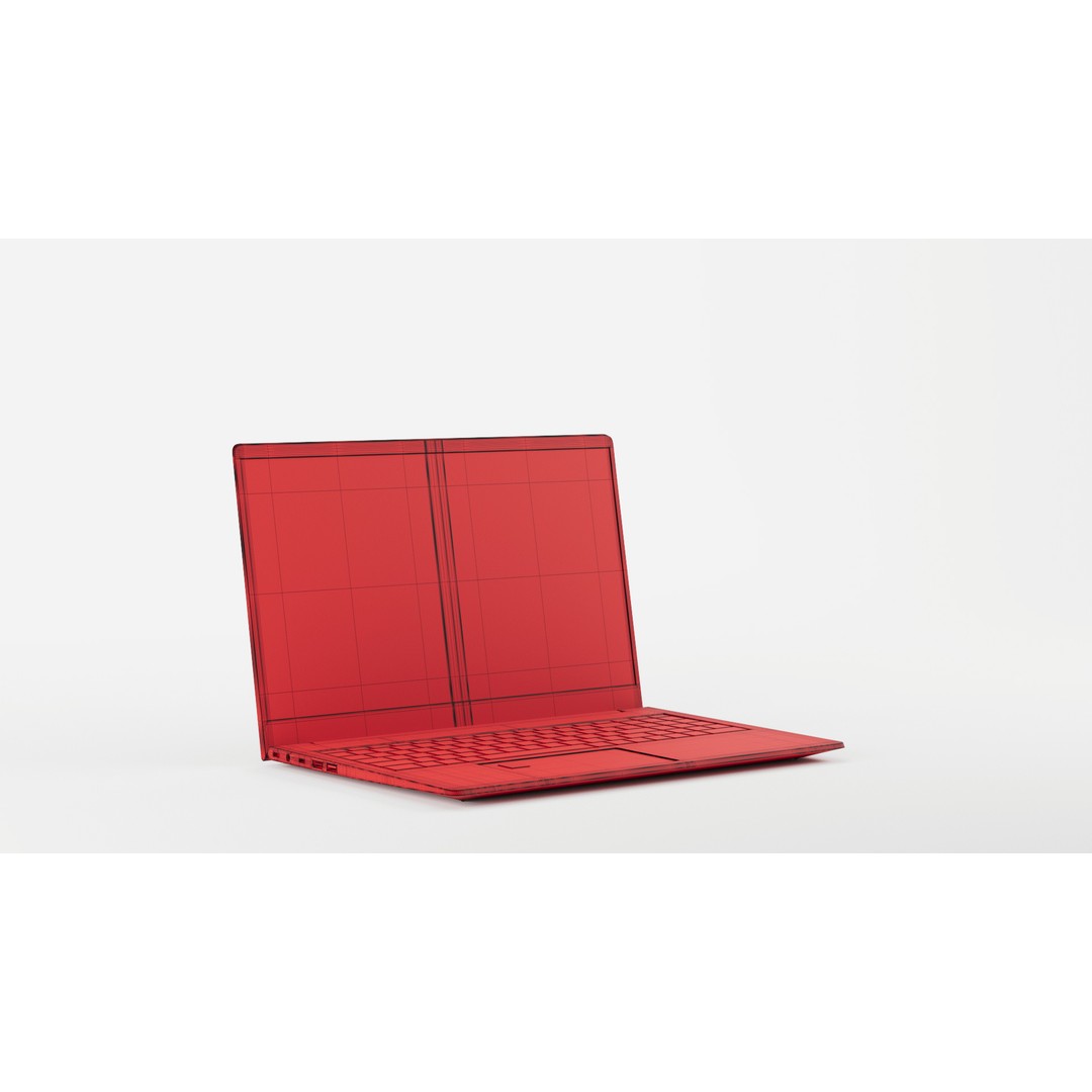 Blackview Acebook Laptop 3D Model – High-Poly PBR Asset for Interior Rendering