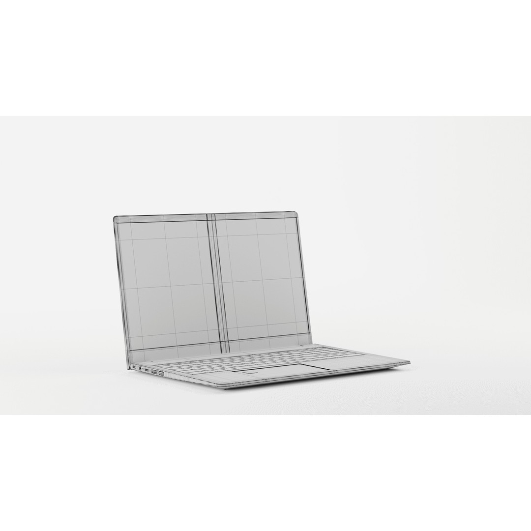Blackview Acebook Laptop 3D Model – High-Poly PBR Asset for Interior Rendering - View 13