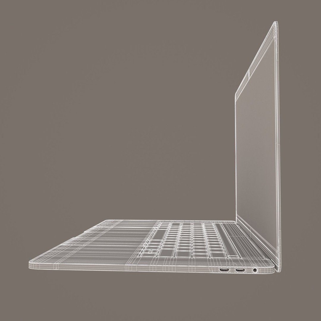 Apple Complete 3D Model Set – High Poly Electronics Collection, FBX - View 107