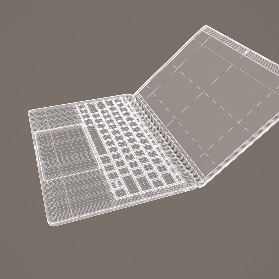 Apple Complete 3D Model Set – High Poly Electronics Collection, FBX - View 126