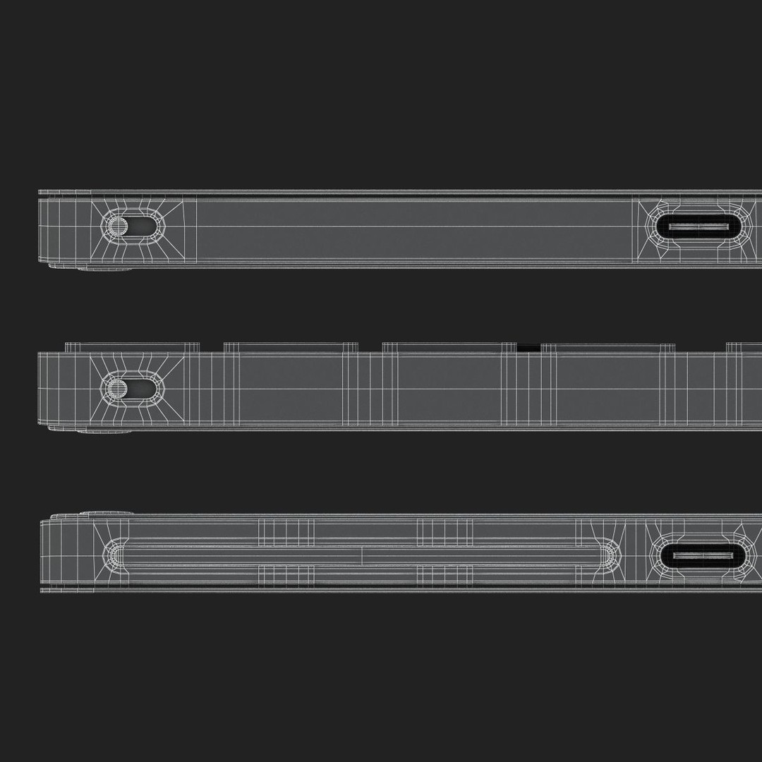 Apple Complete 3D Model Set – High Poly Electronics Collection, FBX - View 147