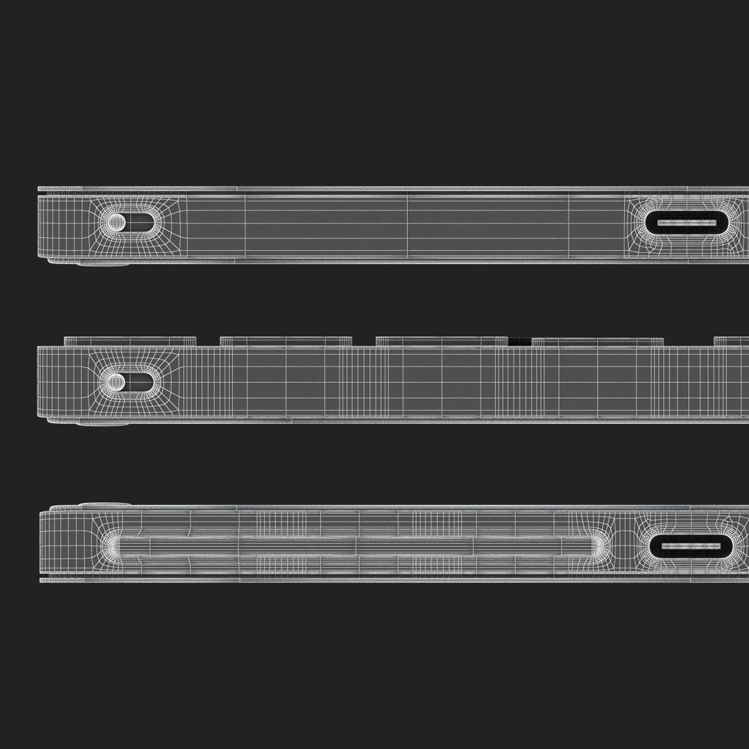 Apple Complete 3D Model Set – High Poly Electronics Collection, FBX - View 149